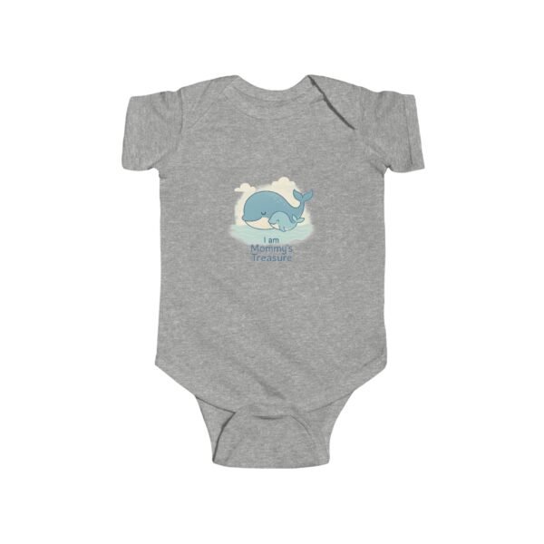 Mommy's Treasure Infant Bodysuit, Baby Shower Gift, Newborn Outfit, Whale Design, Cute Baby Clothes - Image 7