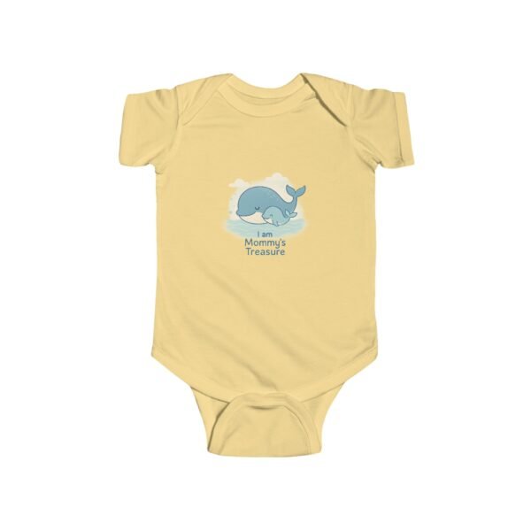 Mommy's Treasure Infant Bodysuit, Baby Shower Gift, Newborn Outfit, Whale Design, Cute Baby Clothes - Image 10