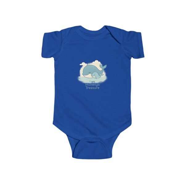Mommy's Treasure Infant Bodysuit, Baby Shower Gift, Newborn Outfit, Whale Design, Cute Baby Clothes - Image 22