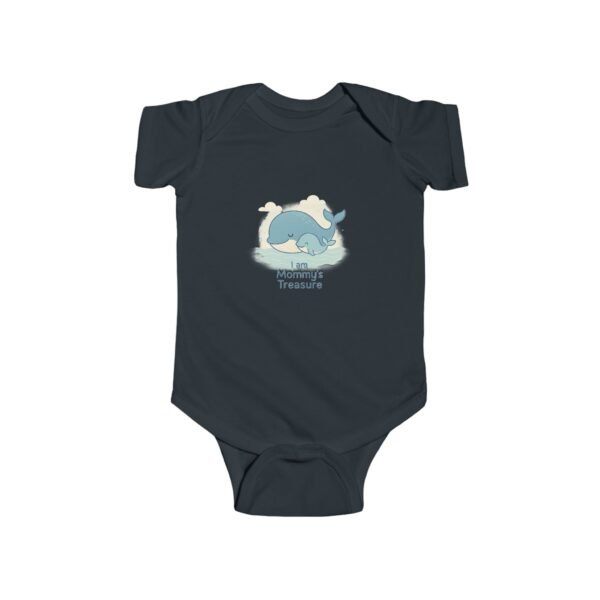Mommy's Treasure Infant Bodysuit, Baby Shower Gift, Newborn Outfit, Whale Design, Cute Baby Clothes - Image 25