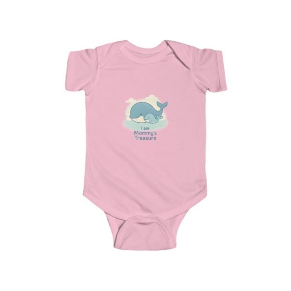 Mommy's Treasure Infant Bodysuit, Baby Shower Gift, Newborn Outfit, Whale Design, Cute Baby Clothes - Image 31