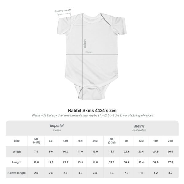 Infant Fine Jersey Bodysuit - Image 9
